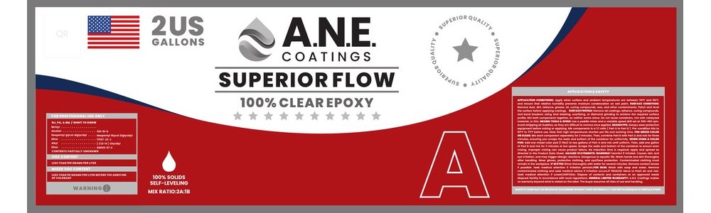 Product Label - A.N.E. Coatings Superior Flow